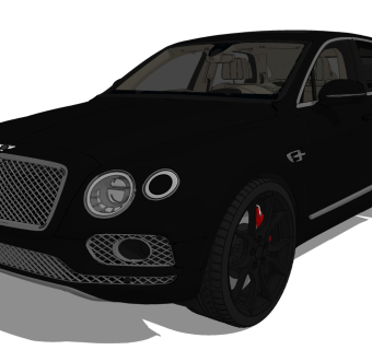 超精细汽车模型 宾利 Bentley Bentayga